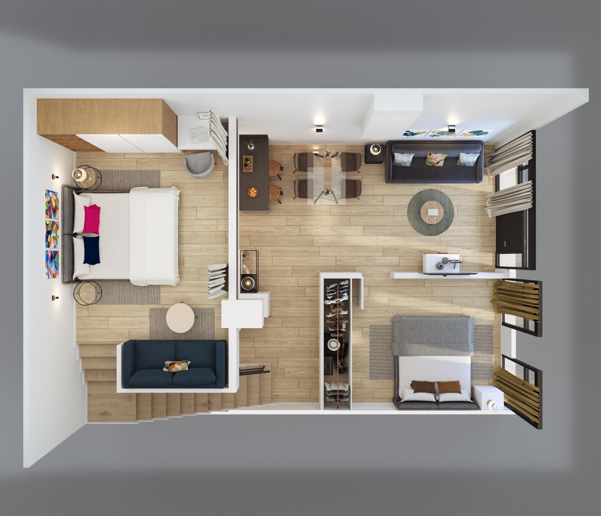 Апартаменты Duplex Moderno Y Acogedor Junto A Atocha Мадрид Экстерьер фото
